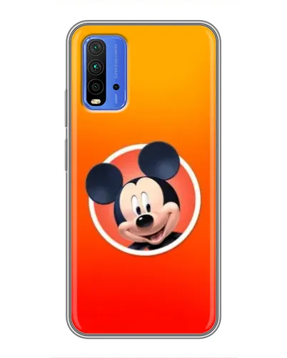 Чохол для Xiaomi Redmi 9T з картинкою «Mickey в колі»