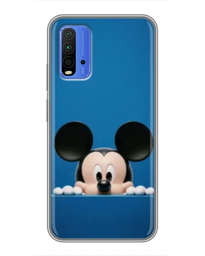 Чохол для Xiaomi Redmi 9T з картинкою «Міккі виглядає»