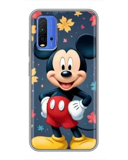 Чохол для Xiaomi Redmi 9T з картинкою «Осінній Mickey Mouse»