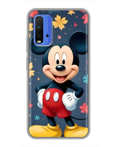 Чохол для Xiaomi Redmi 9T з картинкою «Осінній Mickey Mouse»