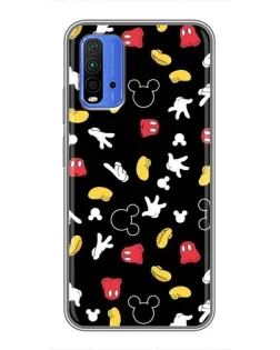 Чохол для Xiaomi Redmi 9T з картинкою «Графічний принт лапок»