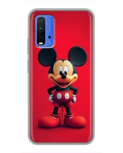 Чохол для Xiaomi Redmi 9T з картинкою «Mickey в повний зріст»