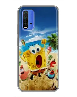 Чохол для Xiaomi Redmi 9T з картинкою «Розваги на пляжі»
