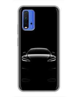 Чохол для Xiaomi Redmi 9T з картинкою «Силует Tesla Night» Чохол для Xiaomi Redmi 9T з картинкою «Силует Tesla Night»