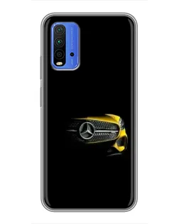 Чохол для Xiaomi Redmi 9T з картинкою «Mercedes — ретро стиль»