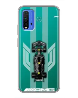 Чохол для Xiaomi Redmi 9T з картинкою «Mercedes AMG Petronas»