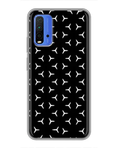 Чохол для Xiaomi Redmi 9T з картинкою «Mercedes паттерн зірок» Чохол для Xiaomi Redmi 9T з картинкою «Mercedes паттерн зірок»