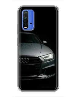 Чохол для Xiaomi Redmi 9T з картинкою «Audi — деталізація кузова»