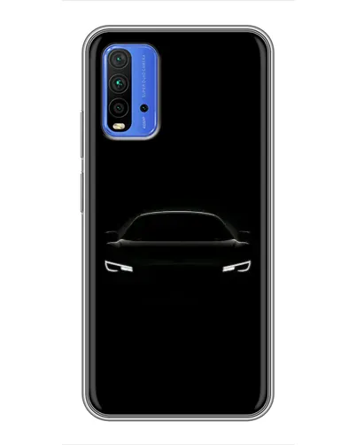 Чохол для Xiaomi Redmi 9T з картинкою «Погляд Audi у темряві»