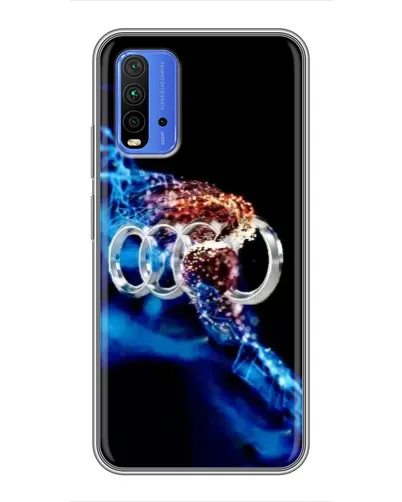 Чохол для Xiaomi Redmi 9T з картинкою «Енергія лого Audi»