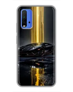 Чохол для Xiaomi Redmi 9T з картинкою «Нічний Lamborghini драйв» Чохол для Xiaomi Redmi 9T з картинкою «Нічний Lamborghini драйв»