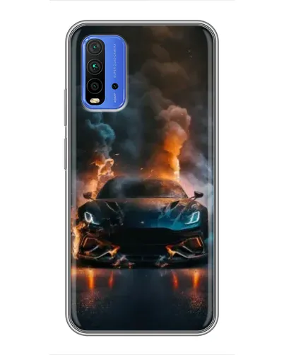 Чохол для Xiaomi Redmi 9T з картинкою «Lamborghini димна естетика» Чохол для Xiaomi Redmi 9T з картинкою «Lamborghini димна естетика»