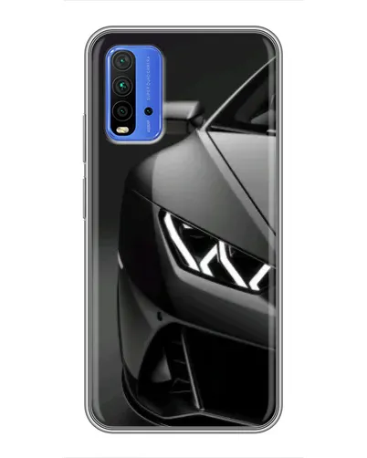 Чохол для Xiaomi Redmi 9T з картинкою «Lamborghini фари деталізація» Чохол для Xiaomi Redmi 9T з картинкою «Lamborghini фари деталізація»