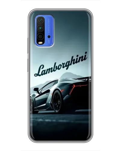 Чохол для Xiaomi Redmi 9T з картинкою «Класичний Lamborghini надпис» Чохол для Xiaomi Redmi 9T з картинкою «Класичний Lamborghini надпис»