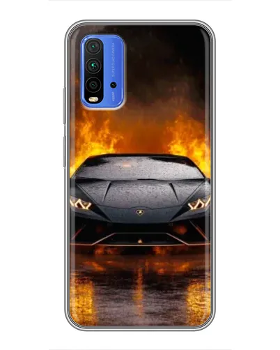 Чохол для Xiaomi Redmi 9T з картинкою «Lamborghini у вогні» Чохол для Xiaomi Redmi 9T з картинкою «Lamborghini у вогні»