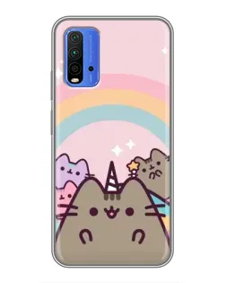 Чохол для Xiaomi Redmi 9T з картинкою «Єдиноріг Pusheen»