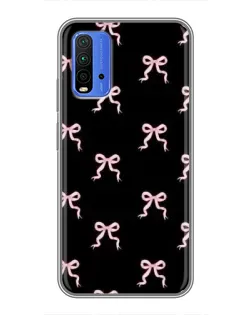 Чохол для Xiaomi Redmi 9T з картинкою «Бант-квітка»