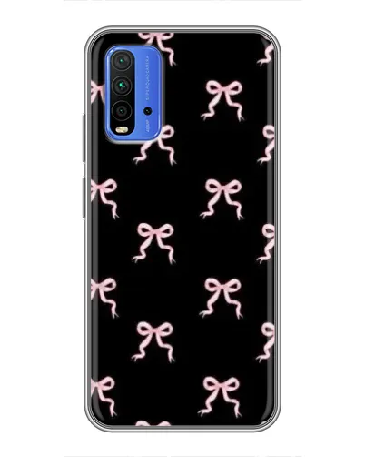 Чохол для Xiaomi Redmi 9T з картинкою «Бант-квітка»
