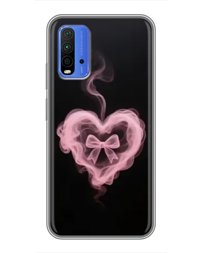 Чохол для Xiaomi Redmi 9T з картинкою «Димчасте серце»