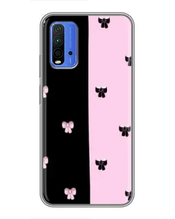 Чохол для Xiaomi Redmi 9T з картинкою «Контрастні банти»