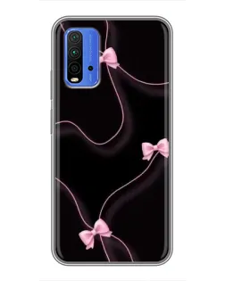 Чохол для Xiaomi Redmi 9T з картинкою «Рожеві стрічки»