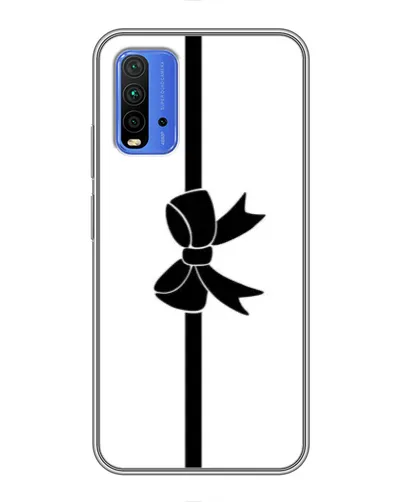 Чохол для Xiaomi Redmi 9T з картинкою «Вертикальний бант»