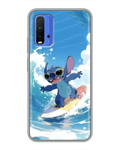 Чехол для Xiaomi Redmi 9T с картинкой «Стич на волне» Чехол для Xiaomi Redmi 9T с картинкой «Стич на волне»