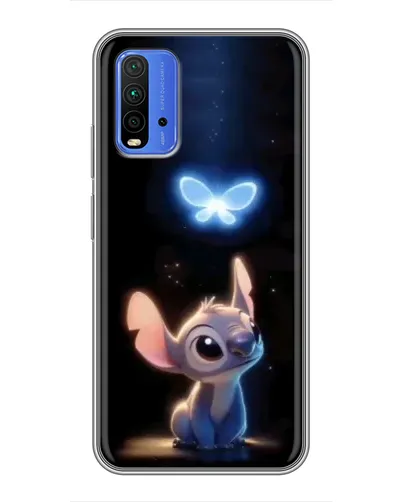 Чехол для Xiaomi Redmi 9T с картинкой «Сияющий Стич» Чехол для Xiaomi Redmi 9T с картинкой «Сияющий Стич»