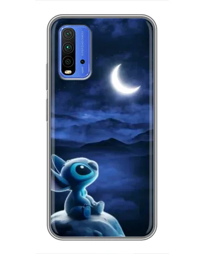 Чехол для Xiaomi Redmi 9T с картинкой «Лунная ночь Стича» Чехол для Xiaomi Redmi 9T с картинкой «Лунная ночь Стича»