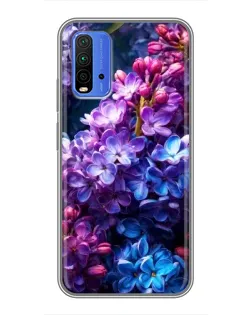 Чехол для Xiaomi Redmi 9T с картинкой «Сиреневый цвет»