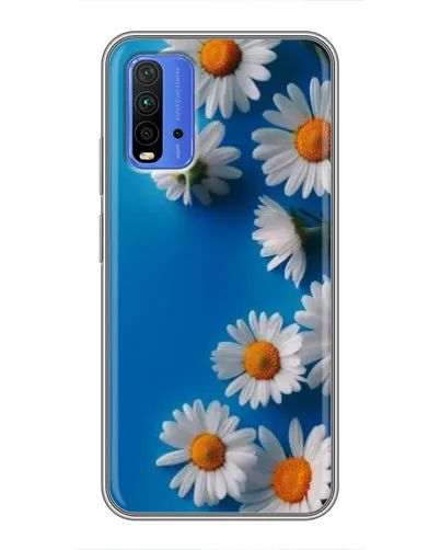 Чехол для Xiaomi Redmi 9T с картинкой «Белоснежные маргаритки»