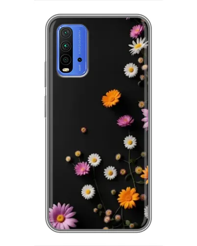 Чехол для Xiaomi Redmi 9T с картинкой «Цветочная композиция»