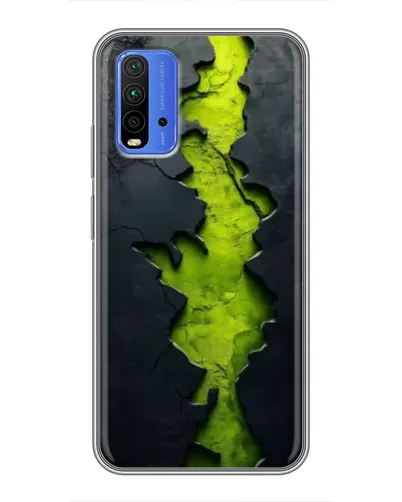 Чохол для Xiaomi Redmi 9T з картинкою «Салатовий розлом скелі» Чохол для Xiaomi Redmi 9T з картинкою «Салатовий розлом скелі»