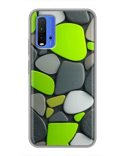 Чохол для Xiaomi Redmi 9T з картинкою «Яскрава неонова галька» Чохол для Xiaomi Redmi 9T з картинкою «Яскрава неонова галька»