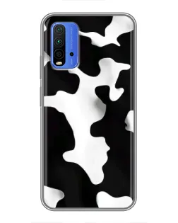 Чохол для Xiaomi Redmi 9T з картинкою «Чорно-біла пляма»