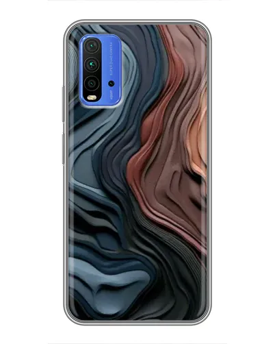 Чохол для Xiaomi Redmi 9T з картинкою «Кольорові хвилі каньйону» Чохол для Xiaomi Redmi 9T з картинкою «Кольорові хвилі каньйону»