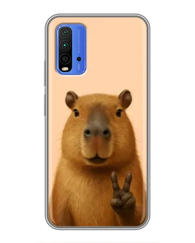 Чохол для Xiaomi Redmi 9T з картинкою «Капібара вікторія» Чохол для Xiaomi Redmi 9T з картинкою «Капібара вікторія»