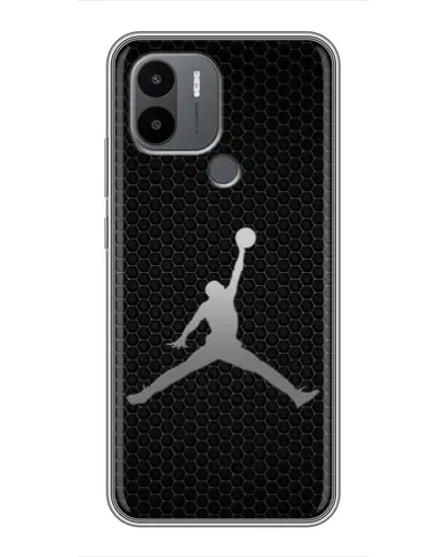 Чехол для Xiaomi Redmi A1 Plus с картинкой «Jordan Dark Carbon»