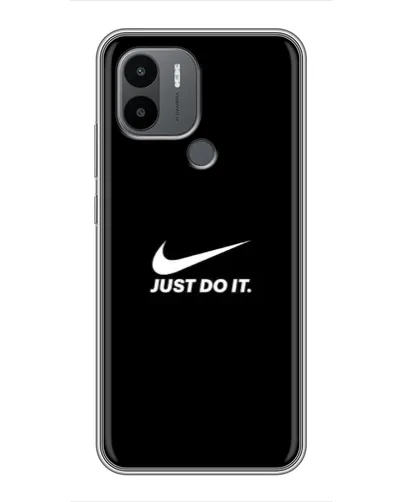 Чехол для Xiaomi Redmi A1 Plus с картинкой «Минимализм от Nike»