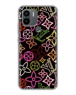 Чехол для Xiaomi Redmi A1 Plus с картинкой «Неоновый микс Nike»