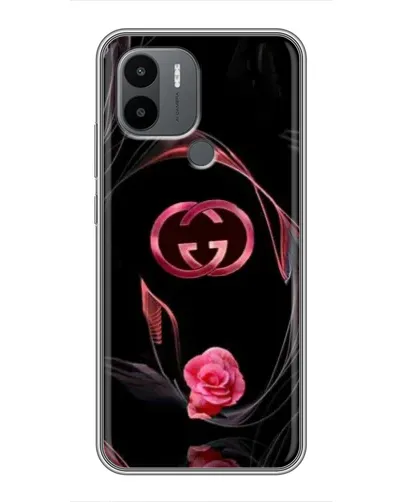 Чехол для Xiaomi Redmi A1 Plus с картинкой «Gucci — неоновая роза»