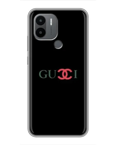 Чехол для Xiaomi Redmi A1 Plus с картинкой «Gucci — красный градиент»