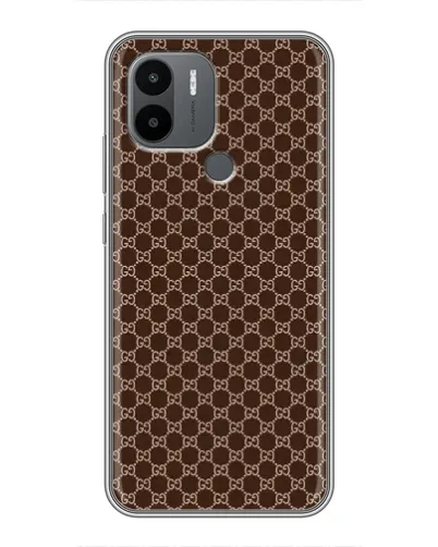 Чохол для Xiaomi Redmi A1 Plus з картинкою «Gucci — шоколадна сітка» Чохол для Xiaomi Redmi A1 Plus з картинкою «Gucci — шоколадна сітка»