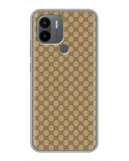Чохол для Xiaomi Redmi A1 Plus з картинкою «Gucci — класичний беж»