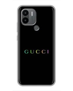 Чохол для Xiaomi Redmi A1 Plus з картинкою «Gucci — неоновий мінімалізм»