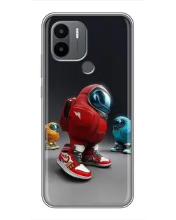 Чохол для Xiaomi Redmi A1 Plus з картинкою «Among Us — 3D стиль»