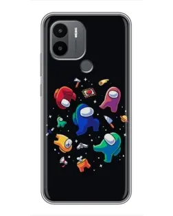 Чехол для Xiaomi Redmi A1 Plus с картинкой «Among Us космос»