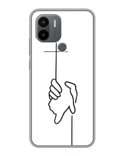 Чехол для Xiaomi Redmi A1 Plus с картинкой «Рука держит» Чехол для Xiaomi Redmi A1 Plus с картинкой «Рука держит»