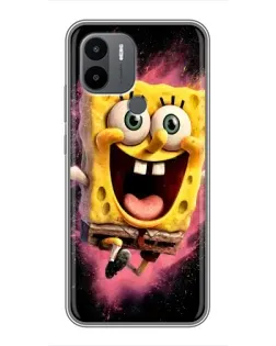 Чехол для Xiaomi Redmi A1 Plus с картинкой «Взрывной Спанч Боб»