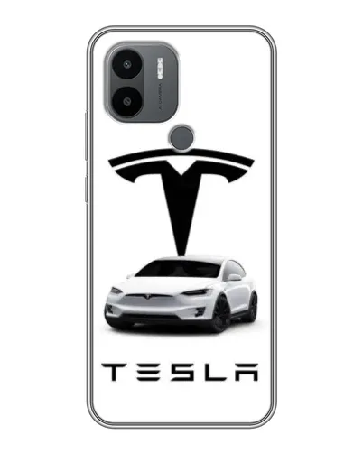 Чехол для Xiaomi Redmi A1 Plus с картинкой «Tesla White Style» Чехол для Xiaomi Redmi A1 Plus с картинкой «Tesla White Style»